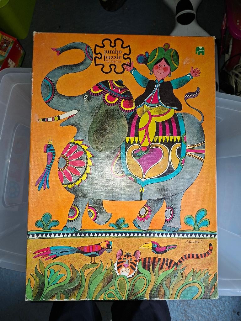 puzzel, Ophalen, Meer dan 50 stukjes