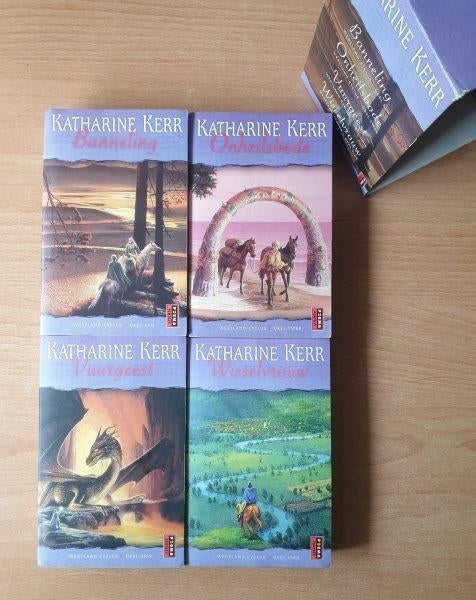 Katharine Kerr - Westland cyclus, boxset (4 pockets), Boeken, Ophalen of Verzenden, Gelezen, Katharine Kerr