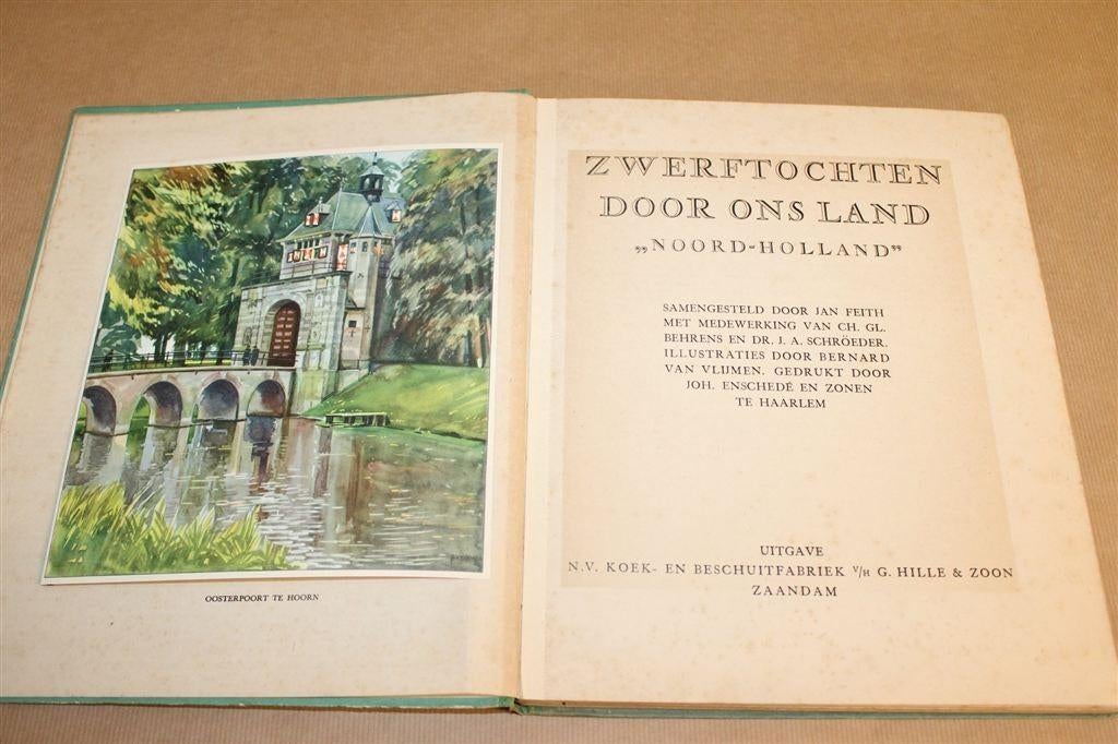 Zwerftochten Ons Land Noord-Holland, Compleet Album 1933, Boeken, Prentenboeken en Plaatjesalbums, Ophalen of Verzenden, Gelezen