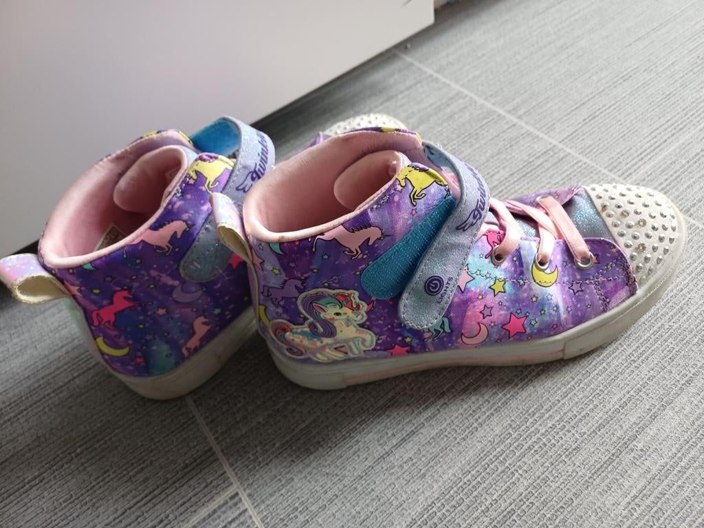 Skechers twinkle toes unicorns maat 34, Meisje, Schoenen, Zo goed als nieuw, Skechers