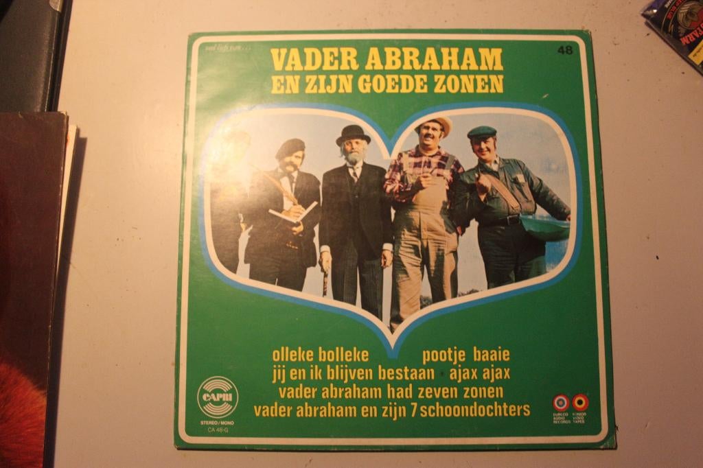 501v - lp - vader abraham en zijn goede zonen, Ophalen of Verzenden, Gebruikt, 12 inch, Levenslied of Smartlap