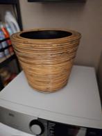 Rotan bloempot, Overige materialen, Gebruikt, Rond, Binnen