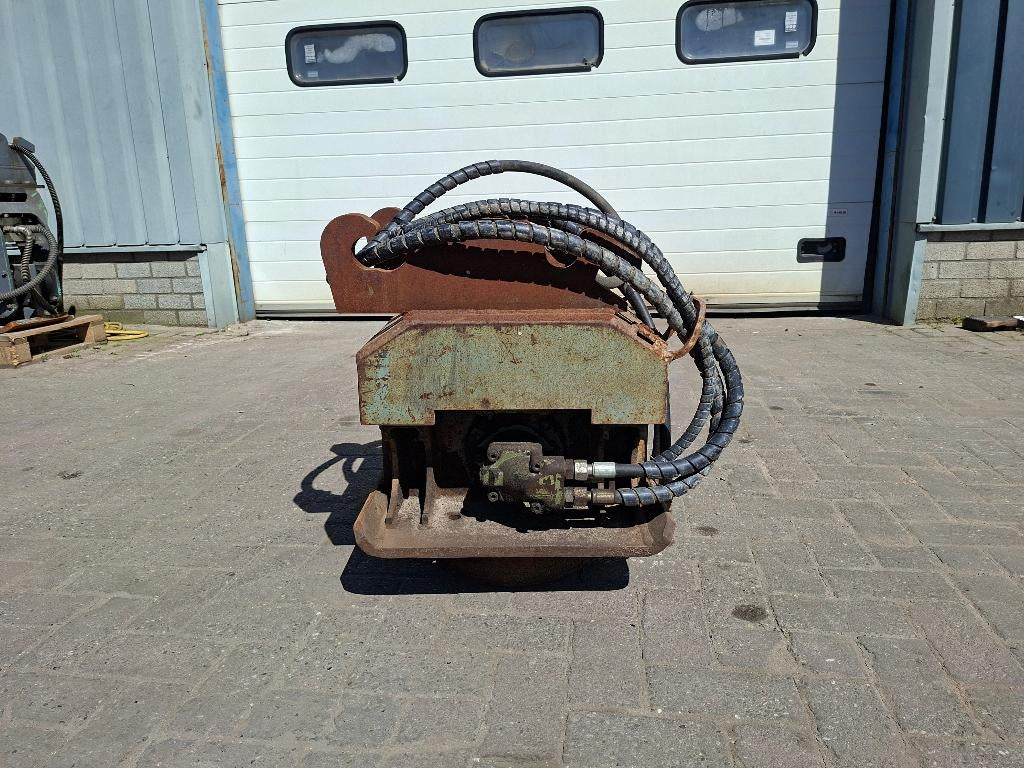 Trilblok , Compactor, Doe-het-zelf en Verbouw, Gereedschap | Overige machines, Ophalen, Gebruikt