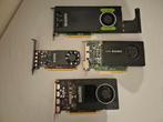 Nvidia Quadro GPU's diverse, Computers en Software, Videokaarten, Gebruikt, PCI-Express 2, DVI, Ophalen of Verzenden