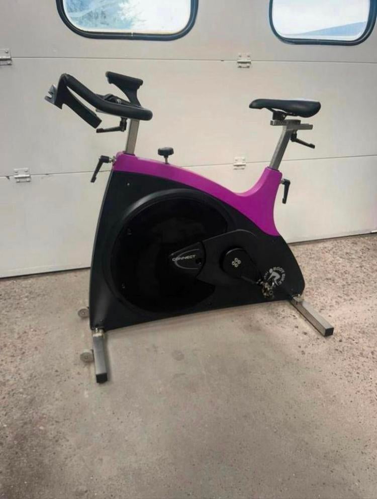 Body bike connect spinningbike / spinning / spinningfiets, Sport en Fitness, Ophalen, Benen, Gebruikt, -