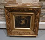 Antiek schilderij op paneel Henri van Os, Antiek en Kunst, Ophalen of Verzenden