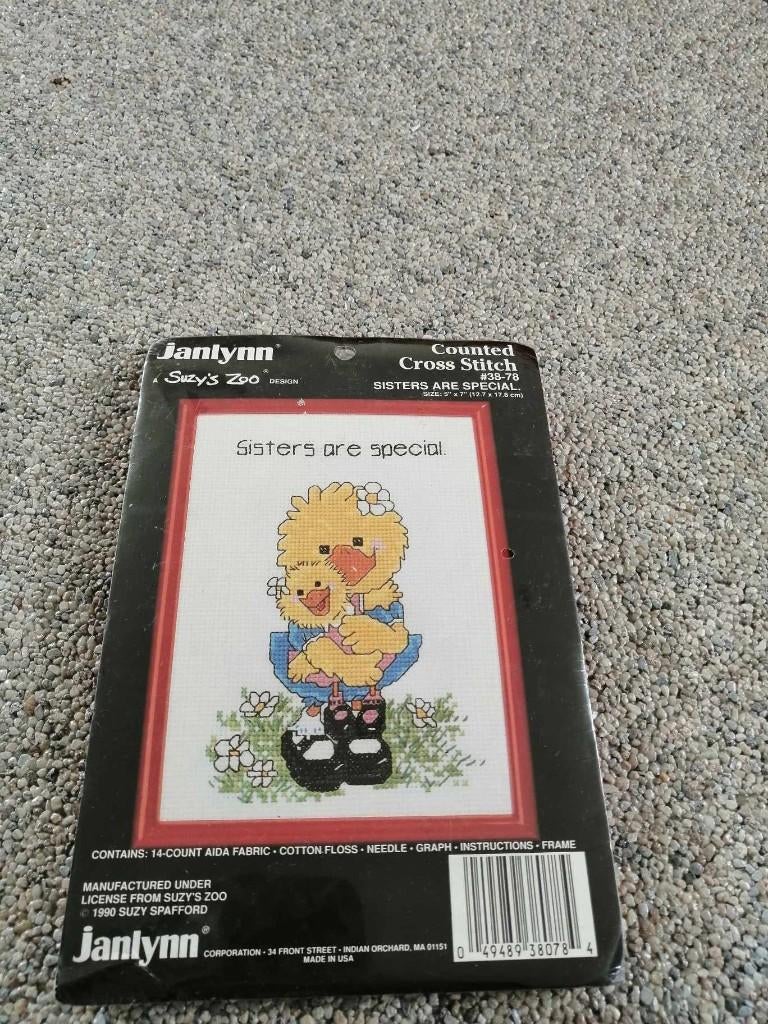 Borduur pakket met lijst A, Ophalen, Nieuw, Handborduren, Borduurpakket