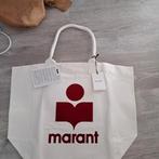 Nieuwe Isabel Marant Yenky Tas - Crème met Rode Opdruk, Ophalen of Verzenden, Nieuw, Beige, Shopper
