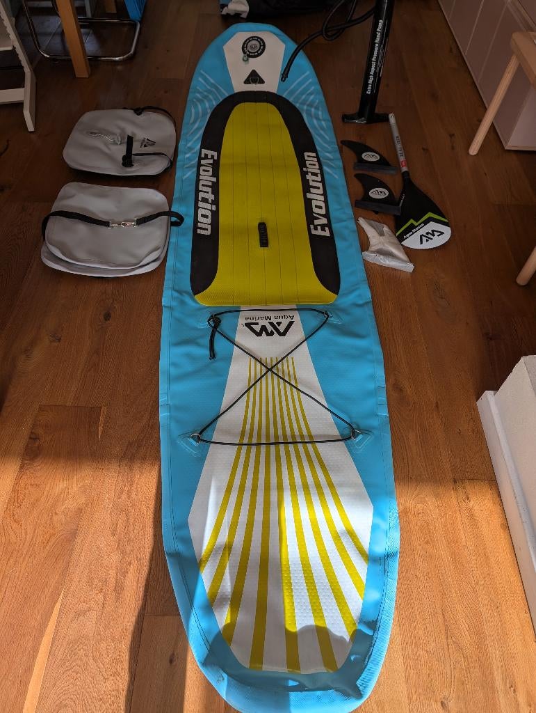 Aqua Marina Evolution (2‑in‑1 SUP en kajak), Watersport en Boten, Suppen, Gebruikt, SUP-boards, Ophalen