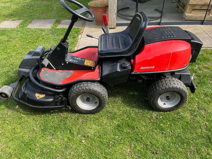 Zitmaaier Jonsered FR2111M, Tuin en Terras, Zitmaaiers, Gebruikt, 90 tot 120 cm, Elektrische starter, Mulchfunctie, Versnellingen