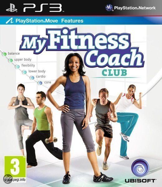 ps3 My Fitness Coach Club, Vanaf 18 jaar, 1 speler, Ophalen of Verzenden, Zo goed als nieuw