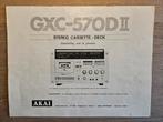 Akai GXC-570D mkII gebruikershandleiding - NL - origineel, Verzenden, Zo goed als nieuw