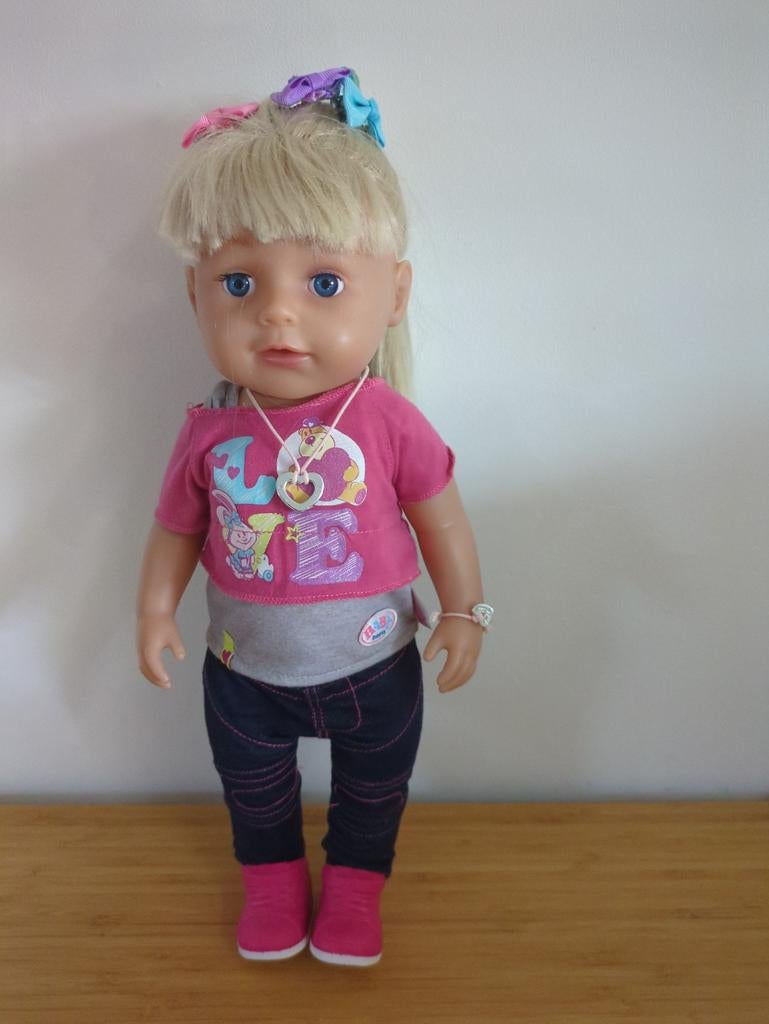 Baby Born pop met kleding en accessoires, Ophalen of Verzenden