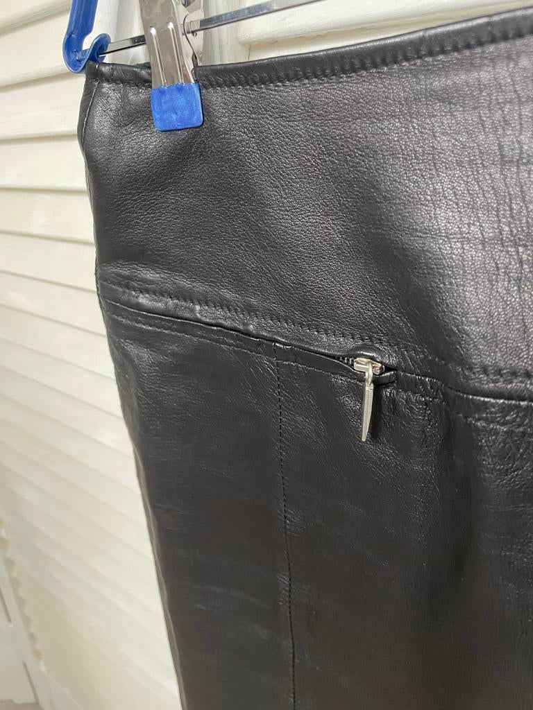 Marcain zwart leren rokje, Kleding | Dames, Rokken, Zwart, Ophalen of Verzenden, Maat 34 (XS) of kleiner, Gedragen