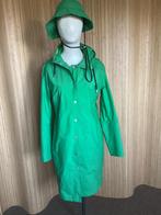 Mooie appelgroene regenjas met hoedje Ilse Jacobsen, Caravans en Kamperen, Ophalen of Verzenden, Zo goed als nieuw, Regenjas, Dames
