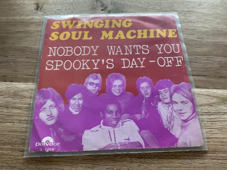 Swinging Soul Machine, Spooky’s day off, Cd's en Dvd's, Vinyl Singles, Single, Pop, 7 inch, Ophalen of Verzenden