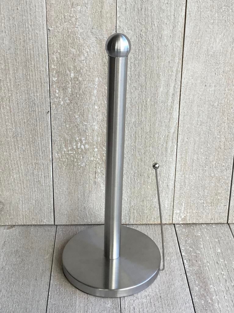 Keukenrol houder zilverkleurig 35cm, Ophalen of Verzenden, Nieuw