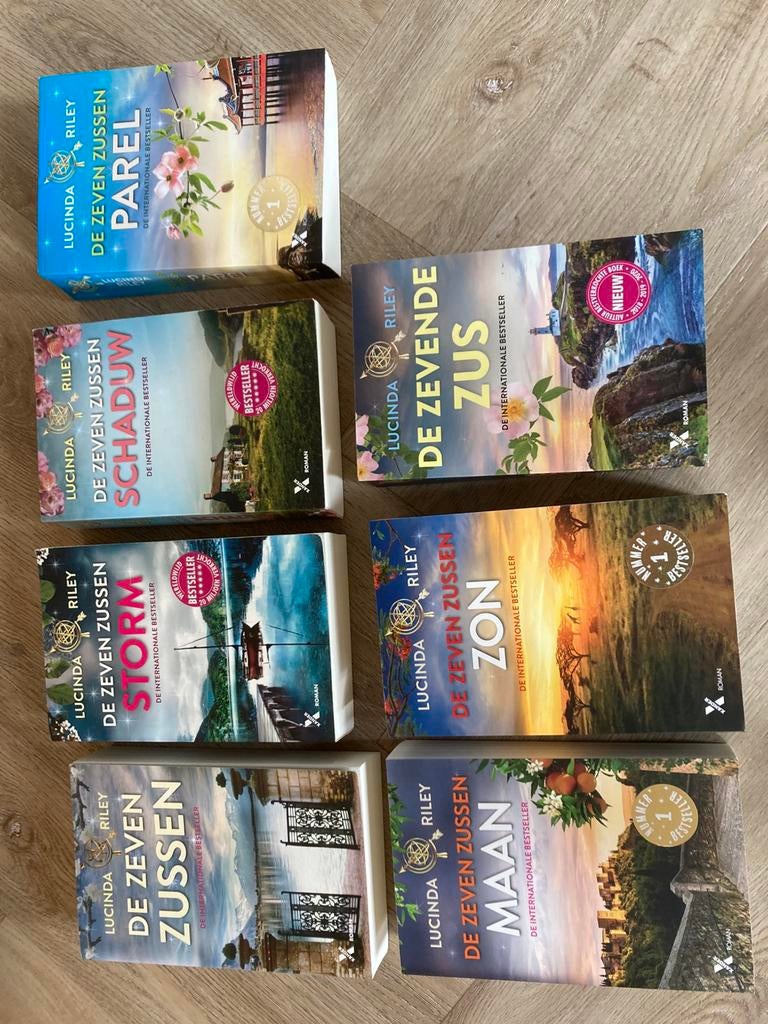 Boeken serie de 7 zussen, Boeken, Ophalen of Verzenden, Zo goed als nieuw