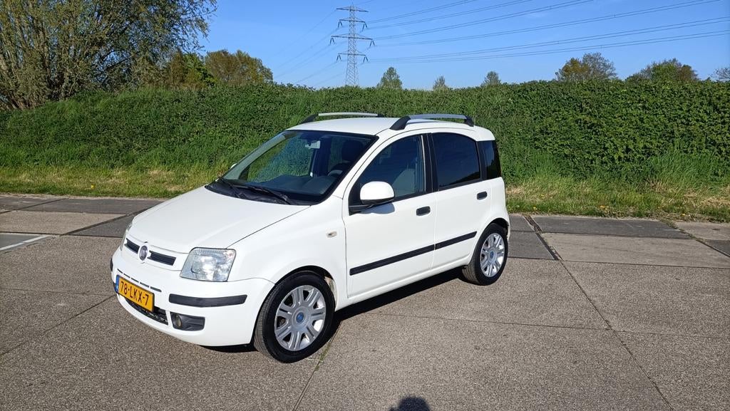 Fiat Panda 1.2 2010 airco 130000 km, Stof, 1242 cc, Origineel Nederlands, Bedrijf
