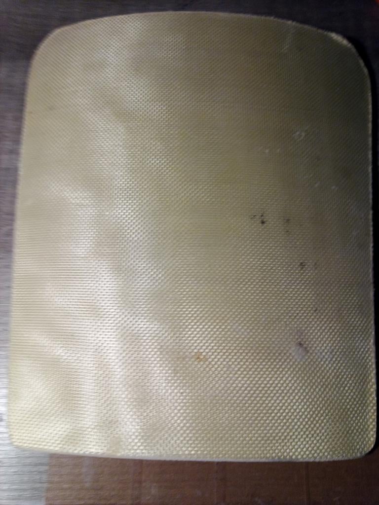 Harde ballistische kogelwerende kevlar plaat NATO, Verzamelen, Ophalen of Verzenden, Landmacht, Nederland