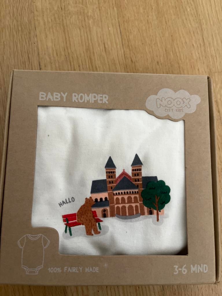 Nieuwe Noox City Kids Baby Romper 3-6 maanden, Kinderen en Baby's, Babykleding | Overige, Ophalen of Verzenden, Nieuw, Jongetje of Meisje