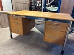 Vintage bureau - Ikea jaren 70 - 145x80x75H, Huis en Inrichting, Ophalen, 1025xe, Zo goed als nieuw, Re