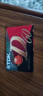 TDK D60 Cassettebandje - Nieuw in verpakking, Cd's en Dvd's, Cassettebandjes, 1 bandje, Ophalen of Verzenden, Origineel, Pop
