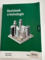 Basisboek criminologie / rechtenstudie, Ophalen of Verzenden, Zo goed als nieuw, Overige niveaus