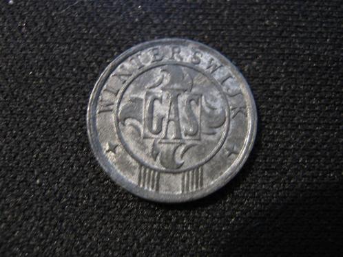 Gaspenning 10 Cent van Winterswijk, bezet Nederland,WW2 #h65, Postzegels en Munten, Munten | Europa | Niet-Euromunten, Losse munt