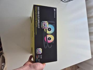 Corsair iCUE H100i ELITE CAPELLIX XT plus 6 corsair fans beschikbaar voor biedingen