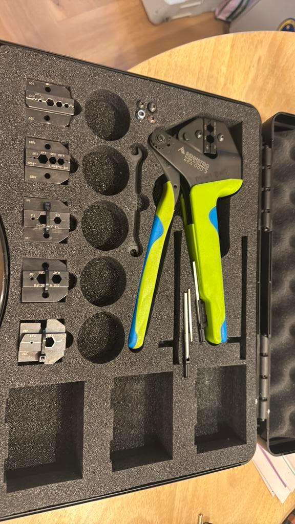 Rennsteig Krimptang PEW12, 2 types - Zo Goed Als Nieuw!, Doe-het-zelf en Verbouw, Gereedschap | Handgereedschap, Zo goed als nieuw