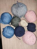 Restjes Wol - 280 gram, Ophalen of Verzenden, Zo goed als nieuw, Breien of Haken, Wol of Garen