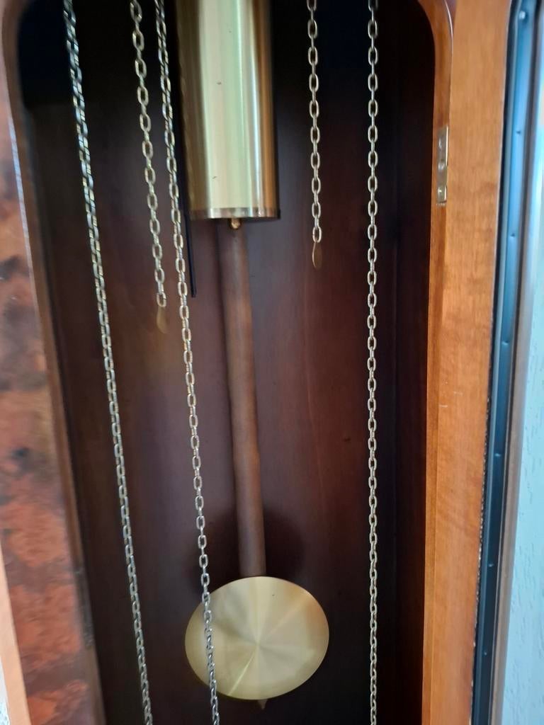 Antieke Staande Klok met Zware Westminster Gong & Maanstand, Ophalen