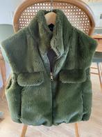 als Nieuw faux fur bodywarmer groen 1 maat, Kleding | Dames, Bodywarmers, Ophalen of Verzenden, Zo goed als nieuw, Maat 38/40 (M)