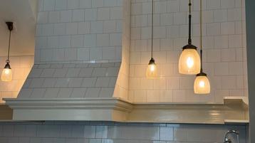 Set van 4 hanglampen beschikbaar voor biedingen