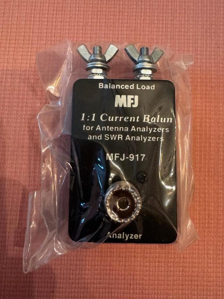 Te Koop MFJ-917 1-1 Current Balum for antenne SWR analyzers, Telecommunicatie, Zenders en Ontvangers, Nieuw, Zender en Ontvanger
