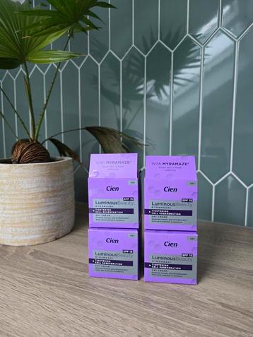 4x Cien dagcreme Luminous Beauty NIEUW! beschikbaar voor biedingen