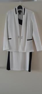 Elegante damesset 2-delig Frank Lyman maat 8 (36/38), Kostuum of Pak, Wit, Ophalen of Verzenden, Zo goed als nieuw