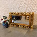 Barok spiegel - Houten lijst goud- 70 x 40 cm - TTM Wonen, TTM Wonen, Meubels – (Perzische) Tapijten en Woonaccessoires, Minder dan 50 cm