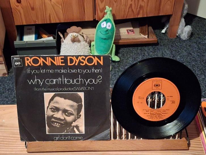 Ronnie Dyson-Why can't I touch you(259) 2 euro vaste prijs, Cd's en Dvd's, Vinyl Singles, Zo goed als nieuw, Single, Pop, 7 inch