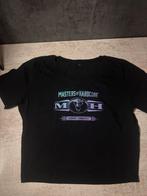 Croptop Masters of Hardcore - Zwart, Zwart, Ophalen of Verzenden, Zo goed als nieuw, Korte mouw