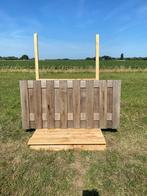 KOOPJE 7xHardhouten scherm  17 planken 90x180cm Mp250, Ophalen, Hout, Minder dan 3 meter, Minder dan 1 meter