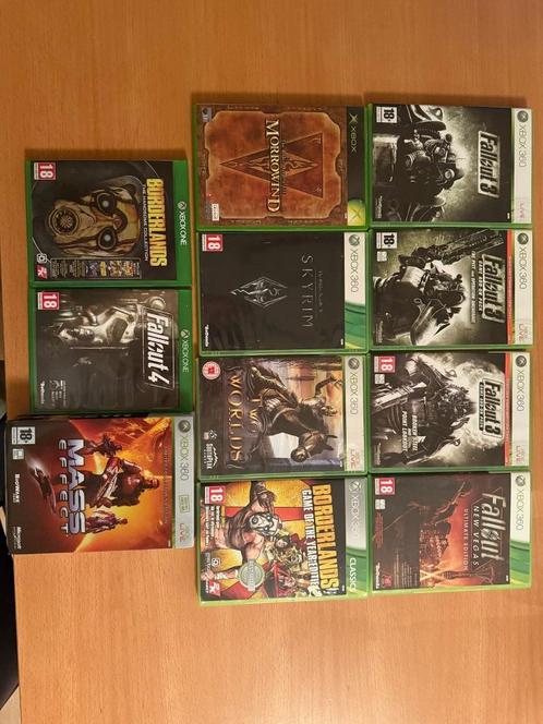 Diverse XBOX, XBOX 360 en XBOX One games - o.a. Morrowind &, Spelcomputers en Games, Games | Xbox Original, Role Playing Game (Rpg)