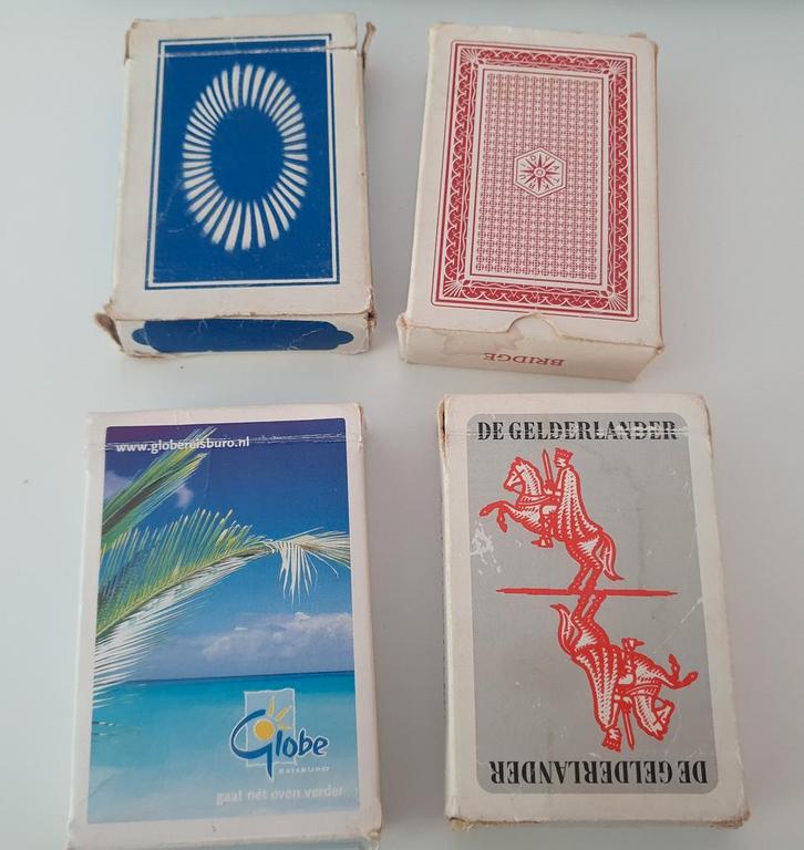 SPEELKAARTEN voor de vakantie 2.00 per stuk, Hobby en Vrije tijd, Gezelschapsspellen | Kaartspellen, Gebruikt, Ophalen of Verzenden