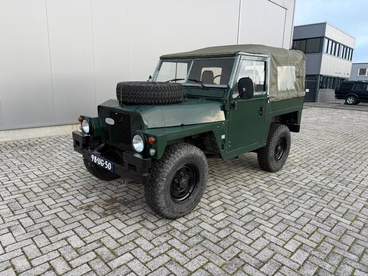 Land rover 88 S2a Lightweight , 2.5L benzine, 5 versnelling, Auto's, Land Rover, Bedrijf, 4x4, Trekhaak, Series, Benzine, Euro 1