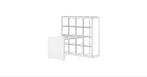 Bureau Kallax Ikea, wit, Ophalen, Gebruikt, Bureau