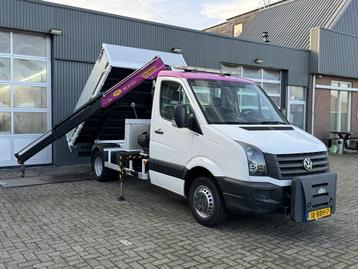 Volkswagen Crafter 2.0 TDI 140pk Kipper Laadkraan Openlaadba beschikbaar voor biedingen