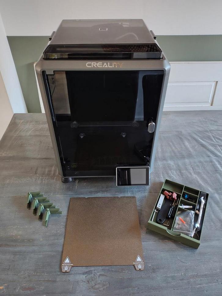 Creality K1 3D Printer - Zo goed als nieuw!, Computers en Software, 3D Printers, Zo goed als nieuw, Ophalen