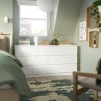 Ikea Malm Ladekast Compleet - Kast - 6 Lades - Wit, Huis en Inrichting, Kasten | Ladekasten, Ophalen, Gebruikt, 5 laden of meer