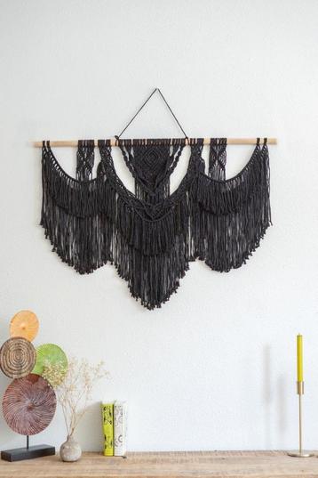 NIEUW Macrame Wandhanger Handgemaakt beschikbaar voor biedingen